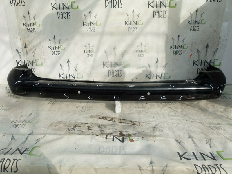 VW TRANSPORTER T5 LCI 2012-15 BLACK REAR BUMPER GENUINE PDC 7E5807417