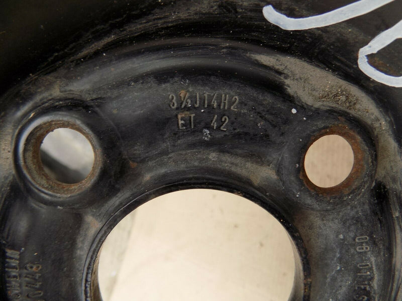 VW VOLKSWAGEN GOLF MK3 SPARE WHEEL 14" INCH ET45 WITH TYRE 185/60/R14