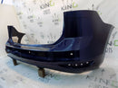 VW TOURAN II MK2 5T 2015-2018 BLUE REAR BUMPER GENUINE 4x PDC 5TA807421