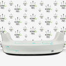 AUDI A3 8V3 2013-2016 SPORTBACK 5 DR REAR WHITE BUMPER 8V3807521