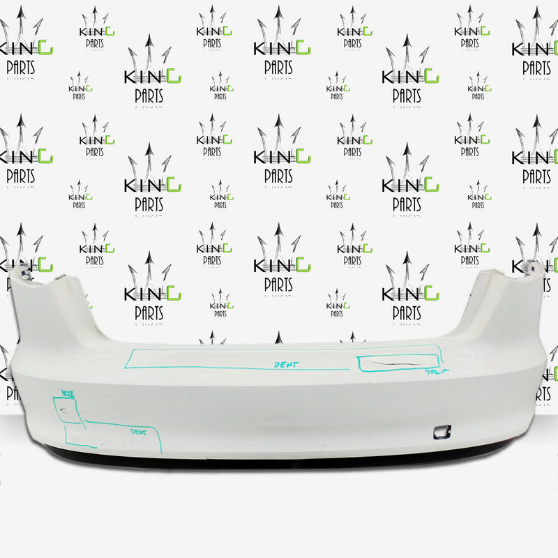 AUDI A3 8V3 2013-2016 SPORTBACK 5 DR REAR WHITE BUMPER 8V3807521