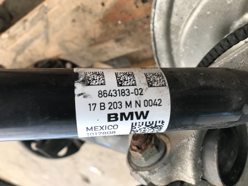 BMW G01 X3 M SPORT 2018 8 SPEED AUTOMATIC LEFT SIDE LEG DRIVESHAFT CALIPER STRUT