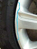 DISCOVERY SPORT ALLOY WHEEL 18" 8JX18H2 ET45 FK72-1007-BC TYRE 235/60 R18