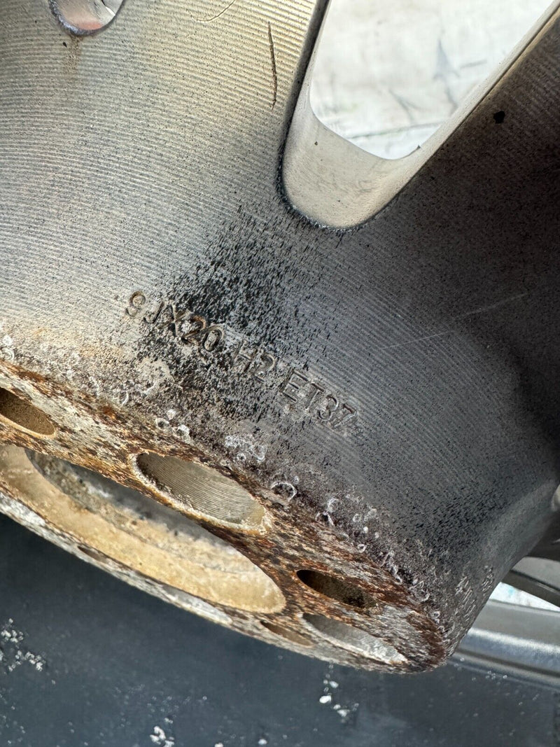 AUDI A8 D3 4H GENUINE ALLOY WHEEL RIM 20' 9Jx20H2 ET37 & TYRE 265/35 R20