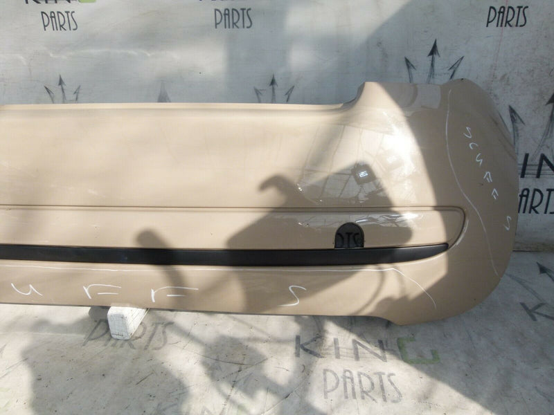 FIAT 500 C391 2007-2013 BRIGHT BROWN REAR BUMPER GENUINE 735425627