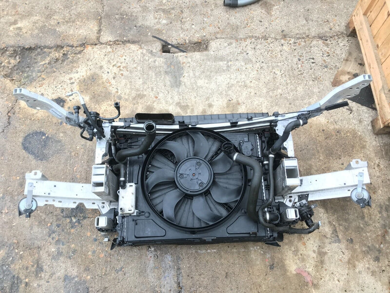 MERCEDES GLC X253 2.0 PETROL COMPLETE FRONT END COOLING RADIATOR PACK SLAM PANEL