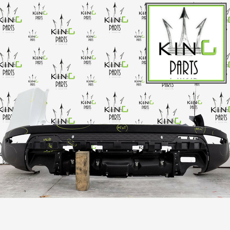 RANGE ROVER EVOQUE L538 2012-2015 WHITE REAR BUMPER GENUINE BJ3217D781 (A2425)