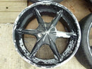 FORTE 4x ALLOY WHEEL RIMS 22" 9.5JX22H2 ET10  +15  +35  3x TYRES 265/35 R22