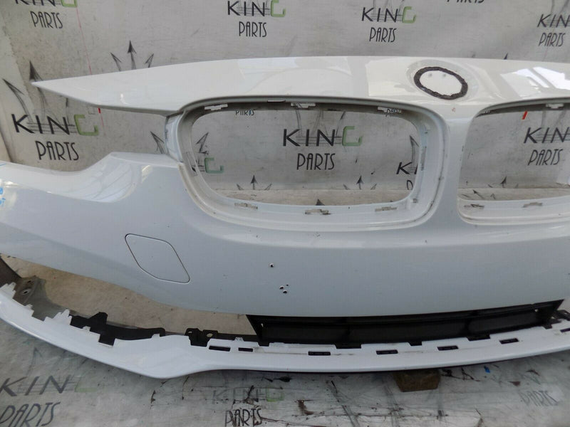 BMW 3 SERIES F30 F31 2015-2019 FACELIFT WHITE FRONT BUMPER 51117386283