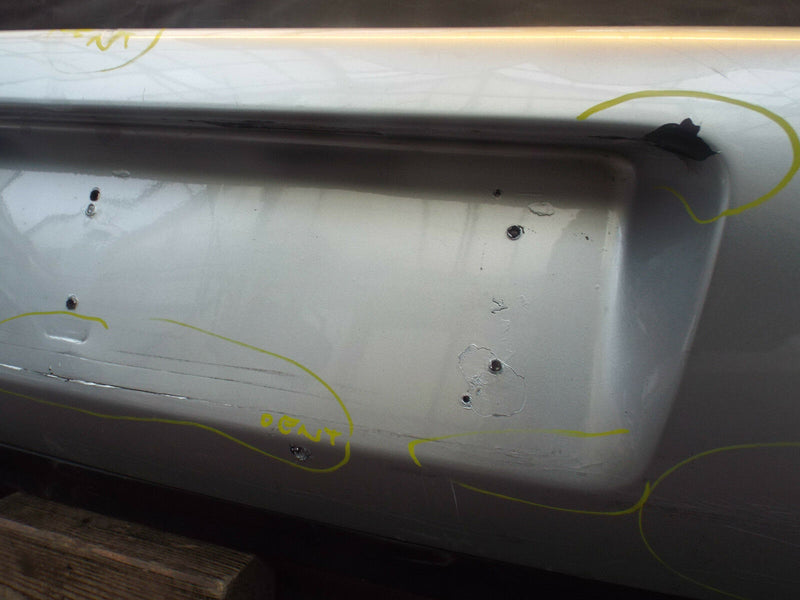 VW GOLF 1998-2004  MK4 REAR BUMPER HATCHBACK GENUINE SILVER (A0189)