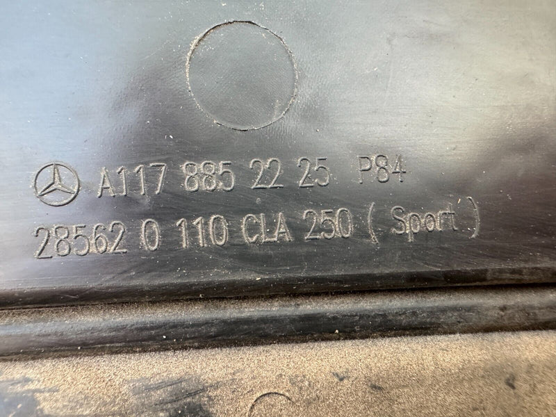 MERCEDES CLA AMG 2013-2019 REAR BUMPER DIFFUSER A1178852225