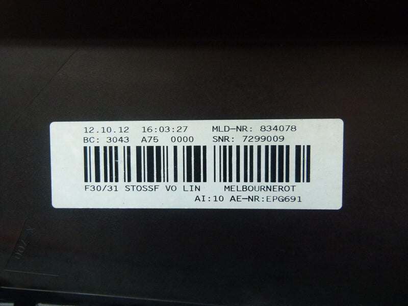 BMW 3 SERIES F30 2011-2015 FRONT BUMPER GENUINE 5111 7308401