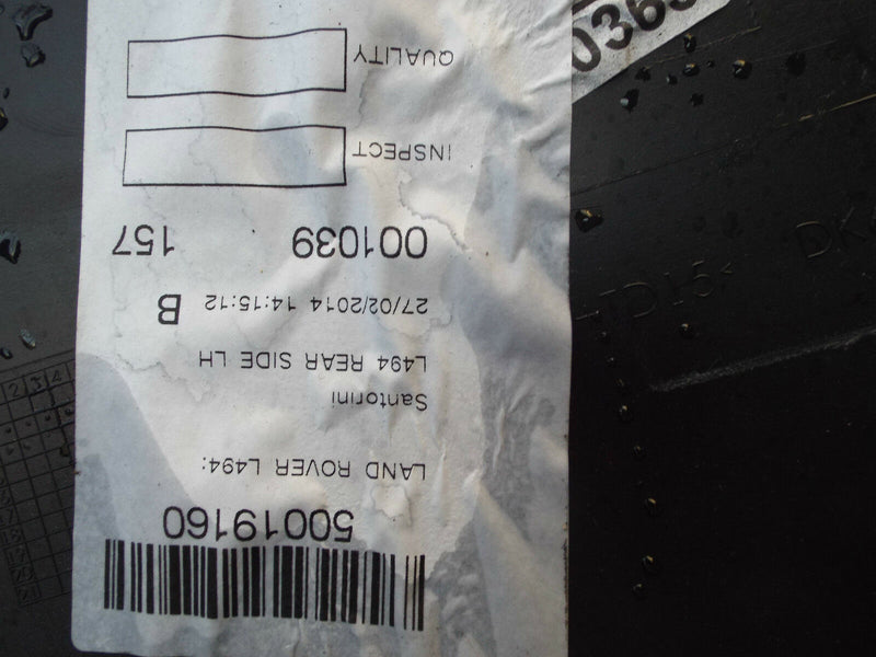 Land Rover Range Sport 2013-2014 L494 Rear Bumper Genuine (9211)