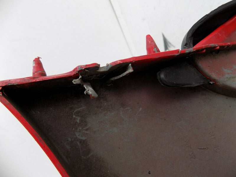 PEUGEOT 206 MK1 1998-2003 RED FRONT BUMPER GENUINE 9625078477