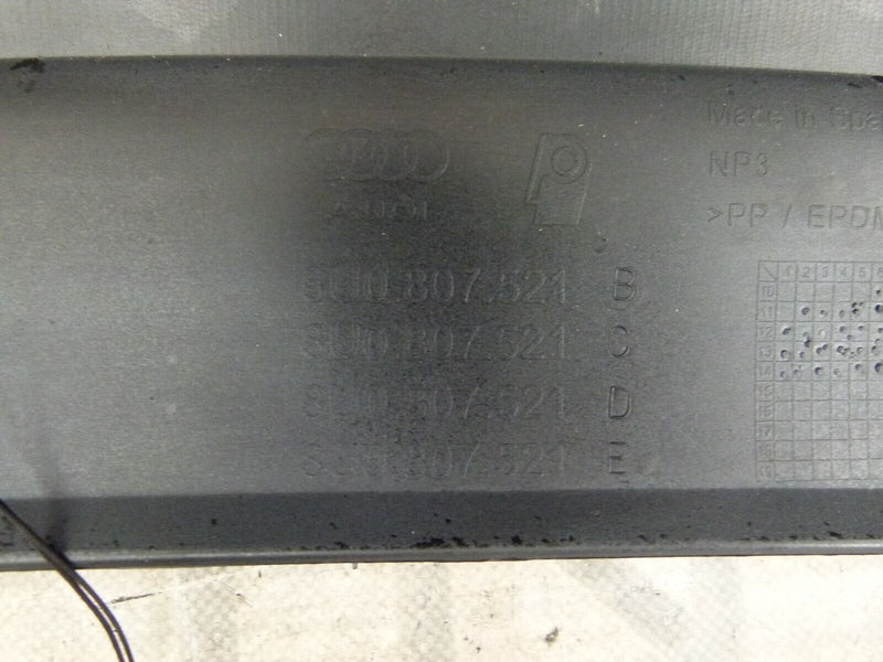 AUDI Q3 8U S-LINE FACELIFT 2015-17 REAR BUMPER PDC GENUINE 8U0807521
