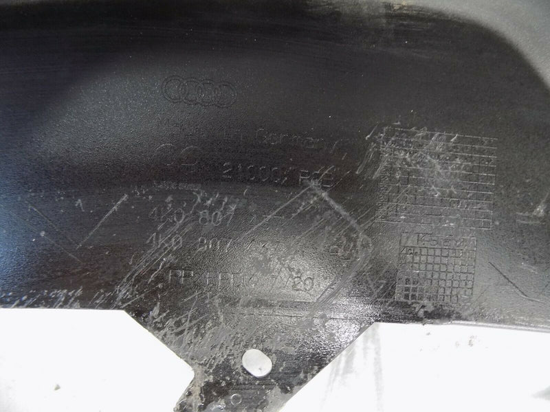 AUDI A6 4K0 C8 2019-ON BLACK FRONT BUMPER GENUINE 4K0853651
