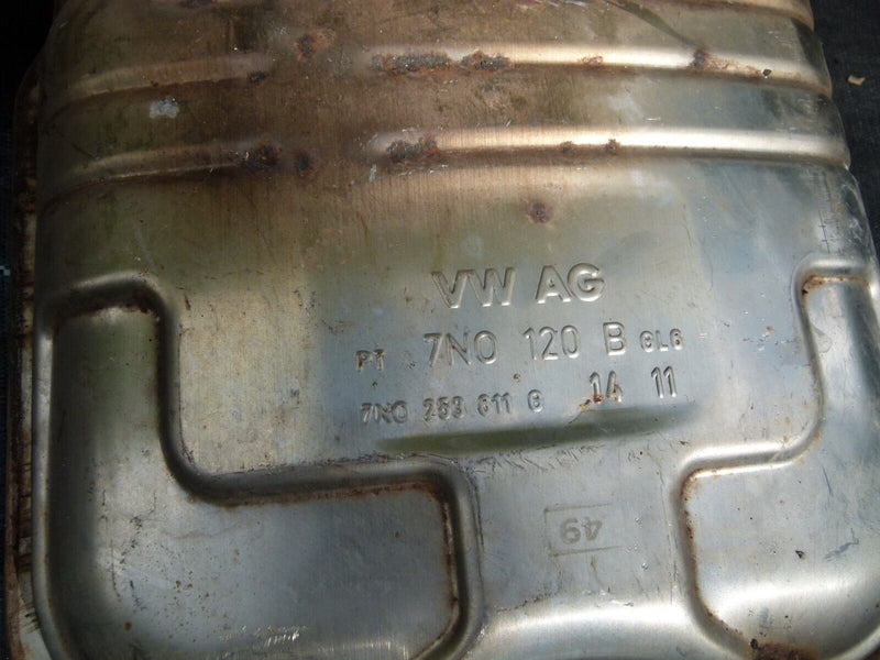 SEAT ALHAMBRA 7N 2.0 TDI EXHAUST MUFFLER *DELIVERY- CUT TO ORDER 7N0253611G