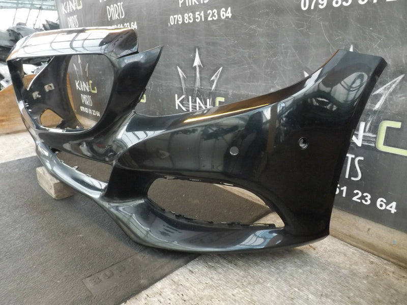 MERCEDES C CLASS A205 W205 W 205 2014-2016 FRONT BUMPER GENUINE BLACK (8552)