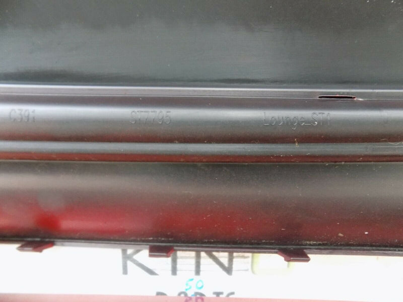 FIAT 500 LOUNGE 2015-ON FACELIFT FRONT BUMPER IN RED GENUINE 735619491
