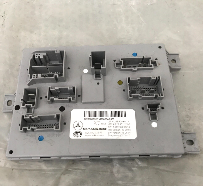 MERCEDES GLC X253 250 2016-21 BODY CONTROL UNIT MODULE, COMFORT BCM A2229006014