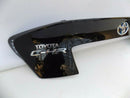TOYOTA C-HR 2016-ON REAR TAILGATE BADGE COVER TRIM IN BLACK 76811-F4010 /B06-27