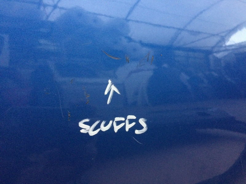 BMW 1 SERIES F20 2011-2019 5DR FRONT LEFT DOOR PANEL BLUE