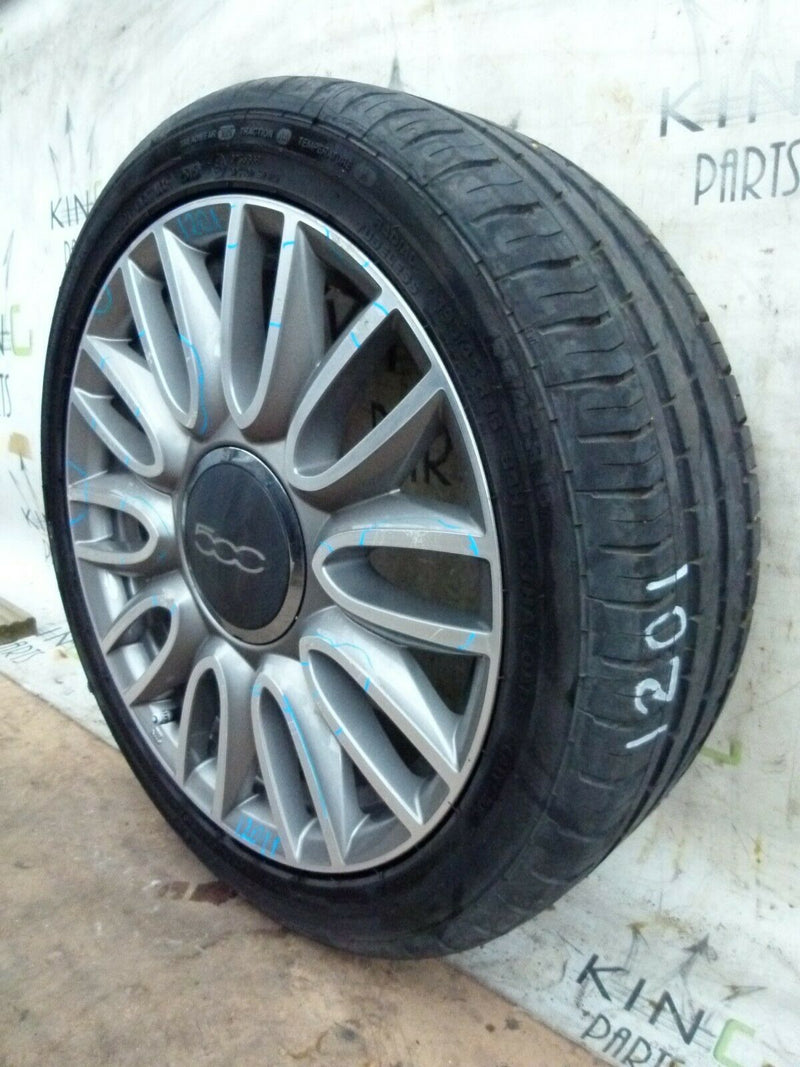 FIAT 500 GENUINE 16" ALLOY WHEEL 6.5Jx16H ET35 51972865  TYRE 195/45 R16