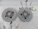 2 X GENUINE FIAT 500 ALLOY WHEEL CENTER CAP COVER CHROME 52057991