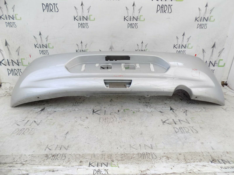 NISSAN MICRA K13 FACELIFT 2014-16 REAR BUMPER SILVER GENUINE 85022-3HN0H