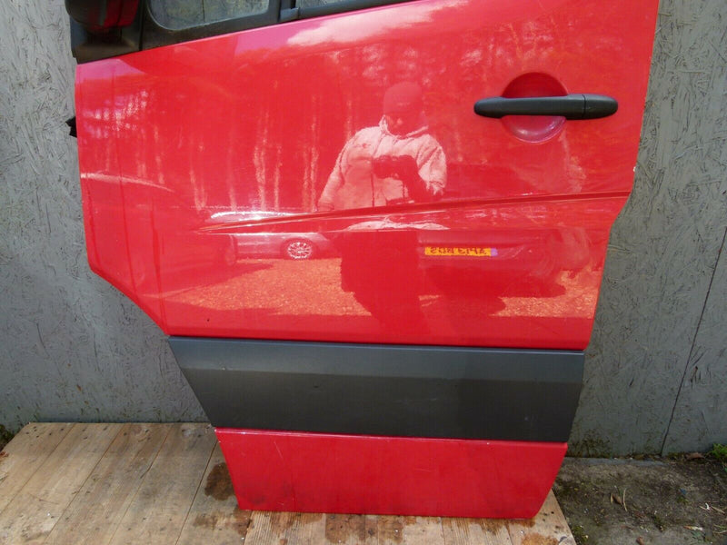 MERCEDES SPRINTER W906 2006-17 GENUINE COMPLETE FRONT DOOR PANEL LEFT SIDE