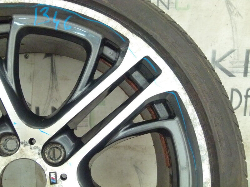 BMW X3 M SPORT WHEEL ALLOY RIM & TIRE 10JX20EH2 ET51 6787583 GENUINE