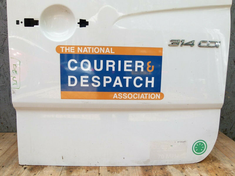 MERCEDES SPRINTER VW CRAFTER 906 2006-17 RIGHT DRIVER SIDE REAR DOOR PANEL C1575