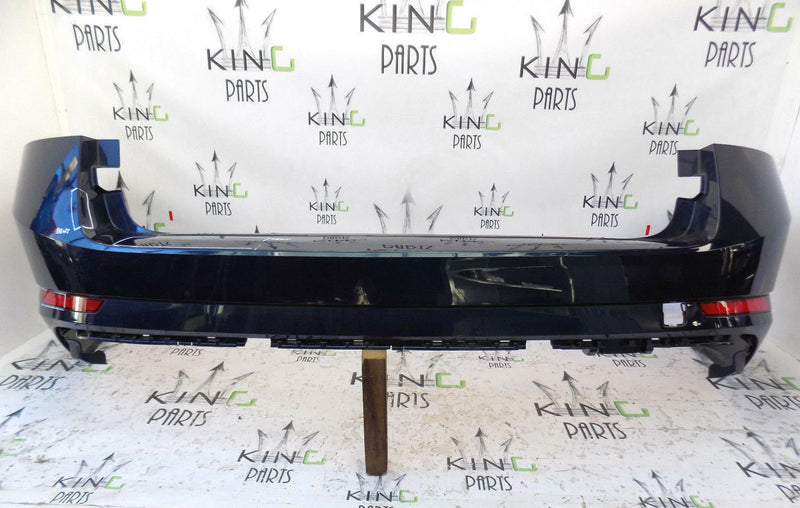 ŠKODA SUPERB 3V ESTATE 2015-2017 D.BLUE REAR BUMPER GENUINE 3V9807421