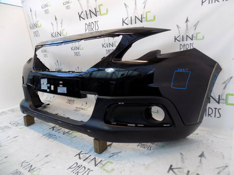 PEUGEOT 2008 FACELIFT - 2017 2018 BLACK FRONT BUMPER GENUINE 9814116177