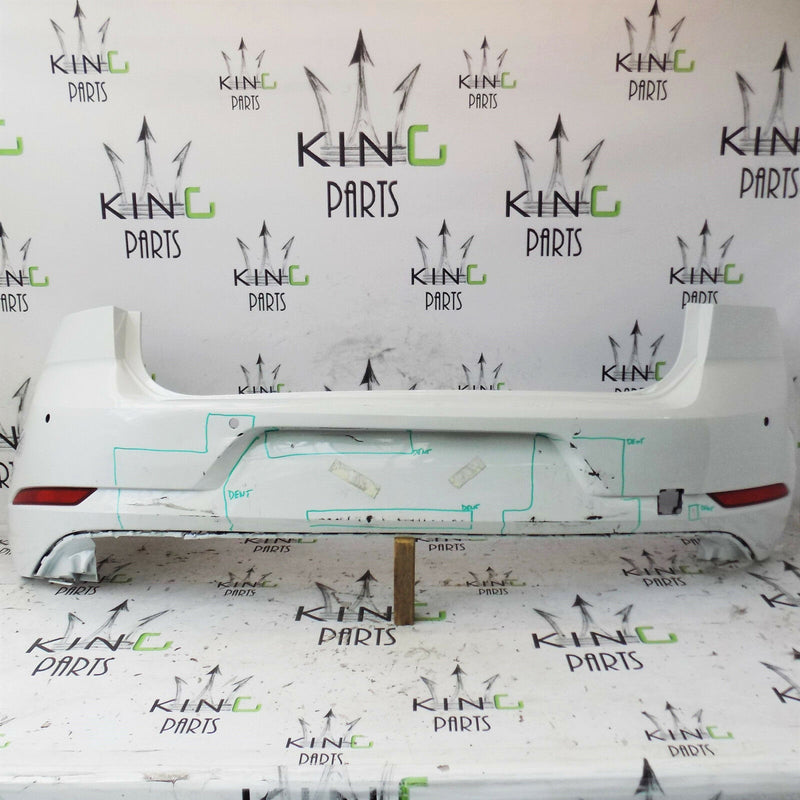 VW GOLF VII MK7 5G FACELIFT 2017 REAR BUMPER GENUINE PDC 5G6807421BK