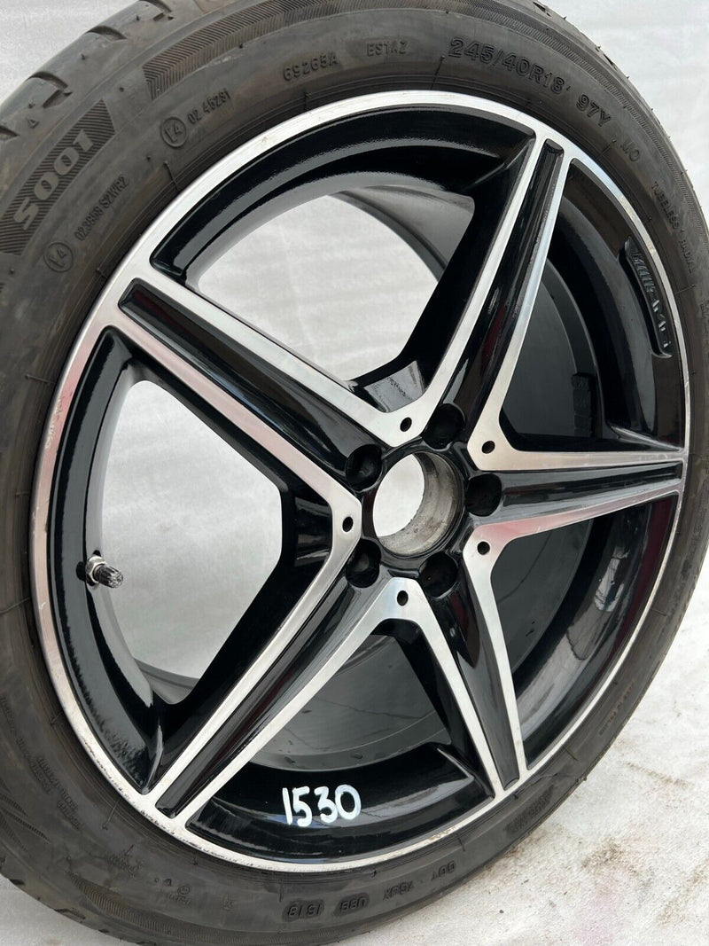 MERCEDES W205 AMG ALLOY WHEEL RIM 18" 245/40/18 8.5J ET49 A2054011200
