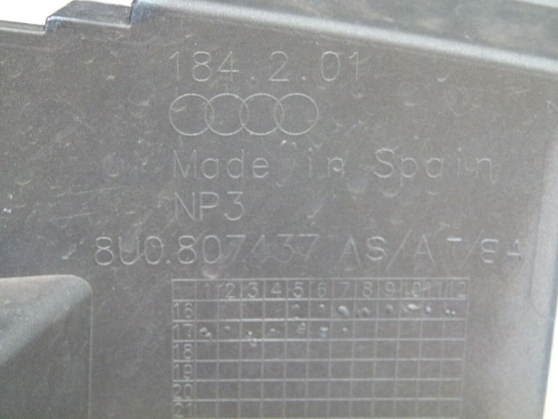 AUDI Q3 8U LCI S-LINE EDITION 2014-2016 FRONT BUMPER GENUINE 8U0807437