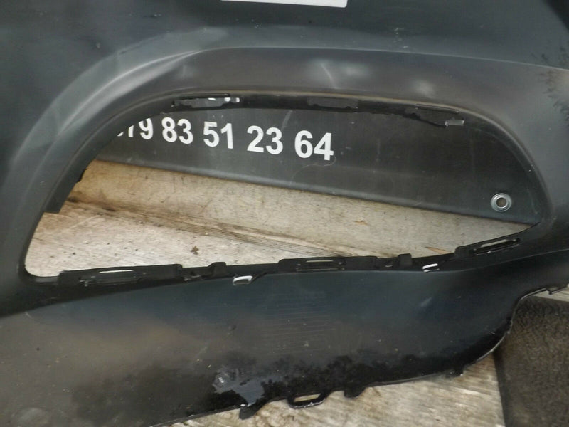 MERCEDES C CLASS A205 W205 W 205 2014-2016 FRONT BUMPER GENUINE BLACK (8552)