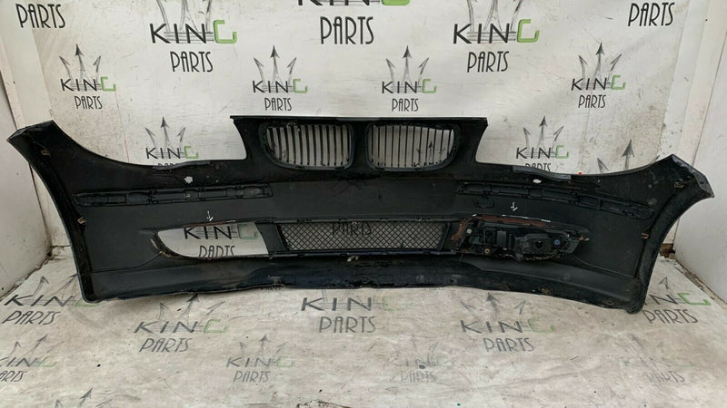 BMW 1 SERIES E81 E87 FACELIFT 2007-12 BLACK FRONT BUMPER GENUINE 7166462