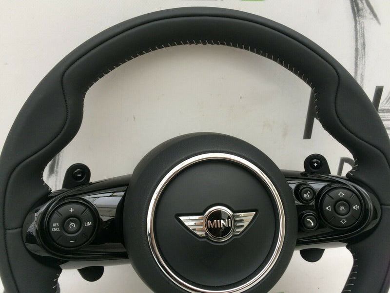 MINI COOPER COUNTRYMAN F60 JCW 2018 GENUINE DRIVER AIRBAG STEERING WHEEL, PADS