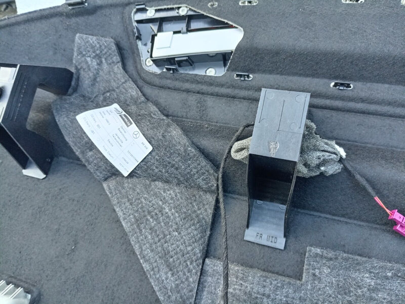 MERCEDES C CLASS W205 SALOON 2014-2021 PARCEL SHELF WITH THIRD BRAKE LIGHT  #