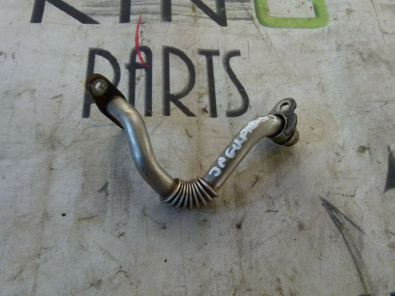 JAGUAR XJ X351 2010-19 3.0 DIESEL GENUINE TURBO OIL FEED HOSE PIPE 9X2Q-6K673-GB