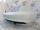 AUDI A3 SE 8V 8V5 2013 - 2017 SALOON WHITE REAR BUMPER GENUINE 8V5807511