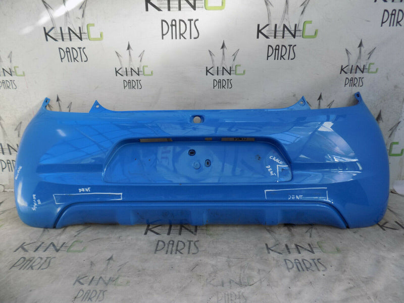PEUGEOT 108 2014-2017 REAR BUMPER GENUINE BLUE 52159-0H070