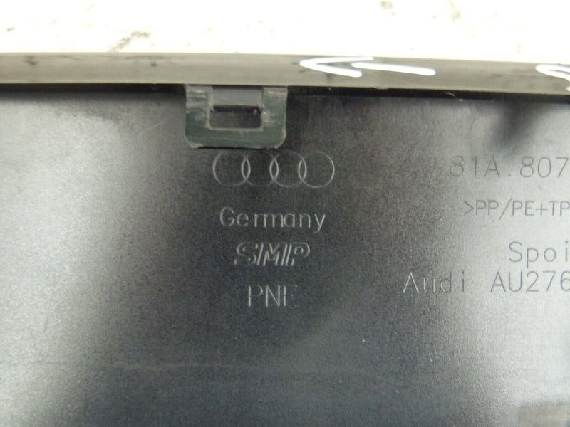 AUDI Q2 2017-ON FRONT BUMPER LOWER SPOILER LIP GENUINE 81A807110A