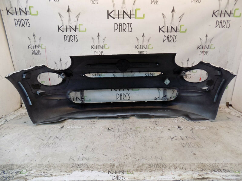 FIAT 500 POP 2015-ON FACELIFT FRONT BUMPER IN WHITE GENUINE 735619476