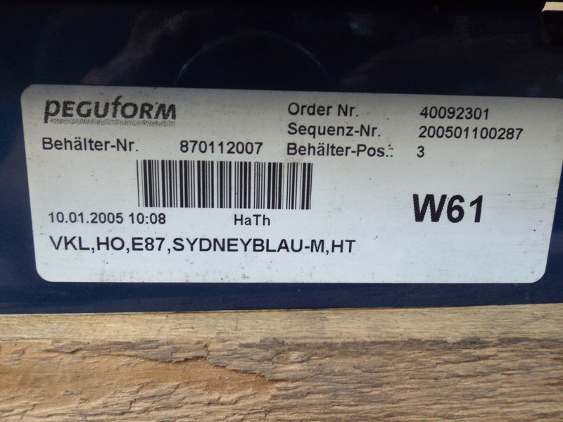 BMW 1 Series E81 E87 Rear Bumper Genuine (A3175)