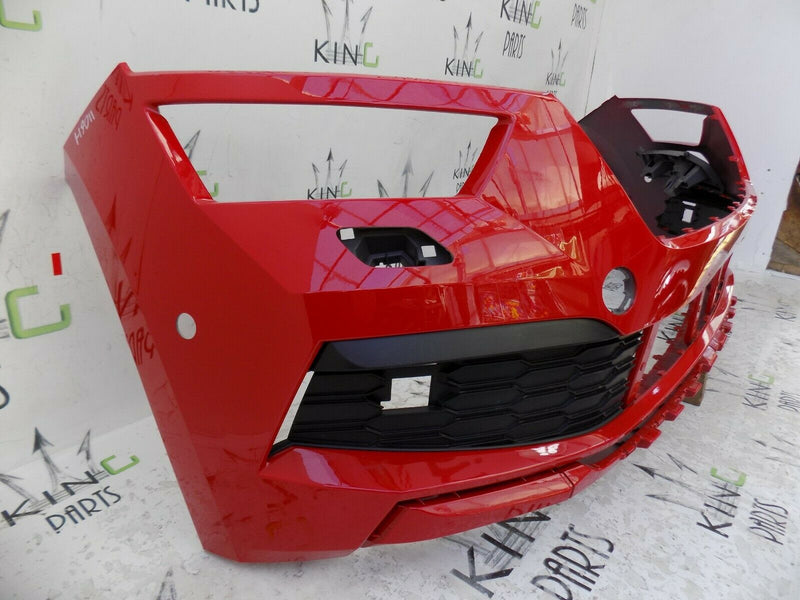 SKODA KAMIQ 2019-ON FRONT BUMPER RED PDS & JET WASH HOLES 658807221