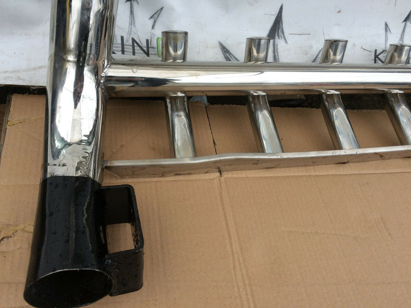 4x4 JEEP GRAND CHEEROKE ZJ WJ WK WK2 BULL BAR STAINLESS FRONT BUMPER NUDGE BAR