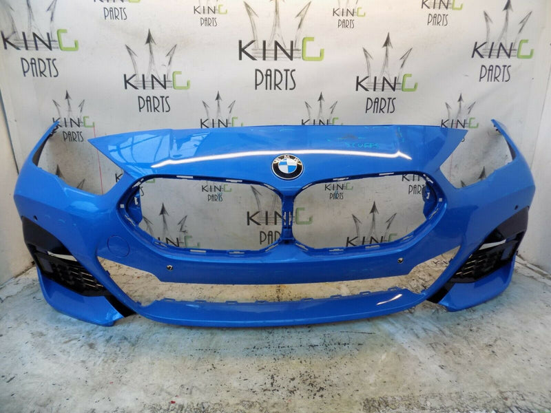 BMW 2 SERIES F44 2020-ON GRAN COUPE M SPORT FRONT BUMPER GRILLS BLUE